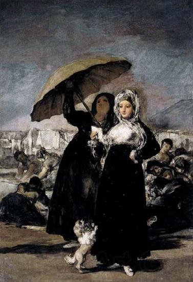 Francisco de goya y Lucientes Les Jeunes or the Young Ones